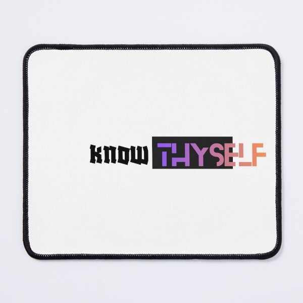 Item preview, Know Thyself Modern Typography Design designed and sold by MissLotusStudio.