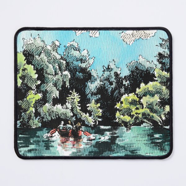 Item preview, Giessen | Canoeing on the Lahn River designed and sold by crissini.