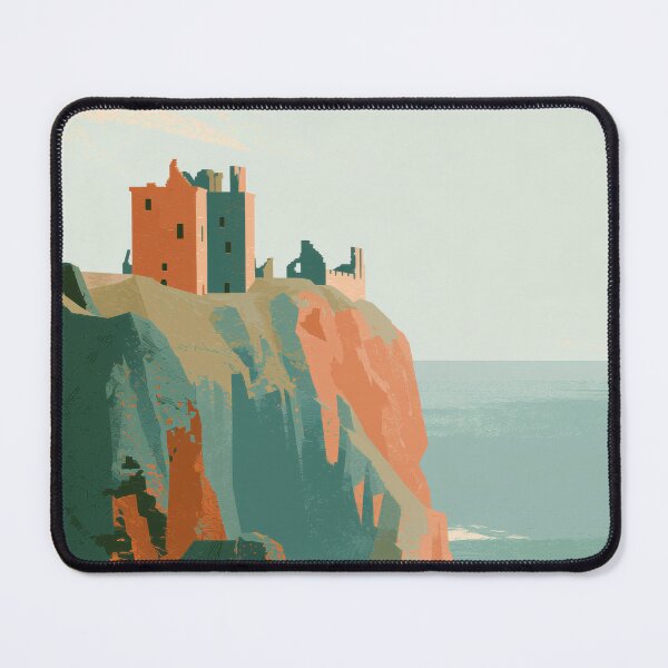 Item preview, Dunnottar Castle, Cliffside Fortress Wall Art designed and sold by MarkedArtPrints.