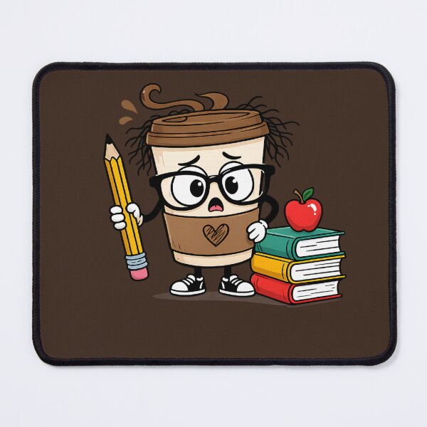 Item preview, Cute Coffee Teacher Book Lover Back To School Design designed and sold by Nawi32.