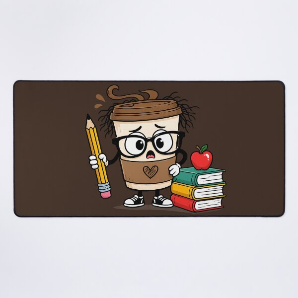 Item preview, Cute Coffee Teacher Book Lover Back To School Design designed and sold by Nawi32.