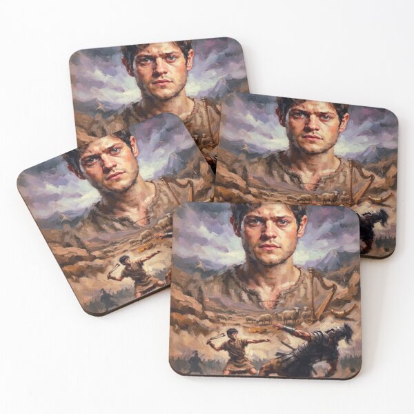 Item preview, David Courage of a Shepherd Fine Art Tribute designed and sold by Art's Diner.