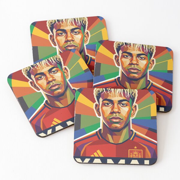 Item preview, Yamal Golden Boy Rising Star Fan Design designed and sold by PrincessLavinia.