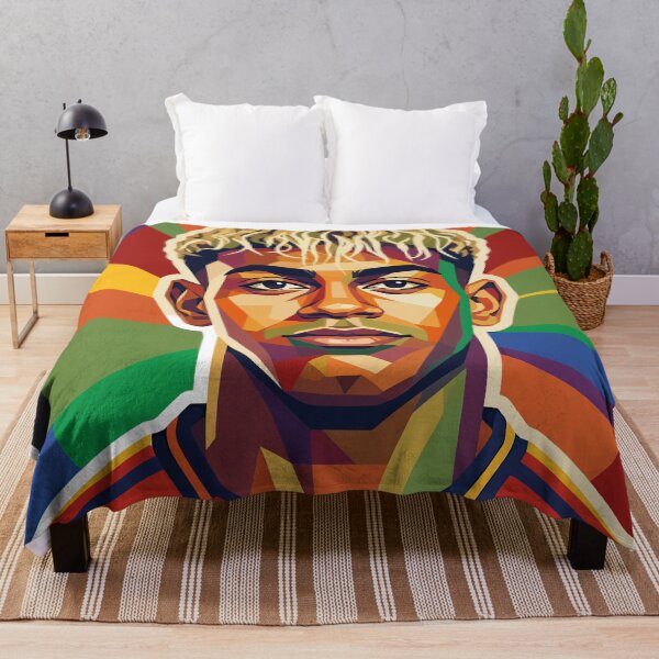 Item preview, Yamal Golden Boy Rising Star Fan Design designed and sold by PrincessLavinia.