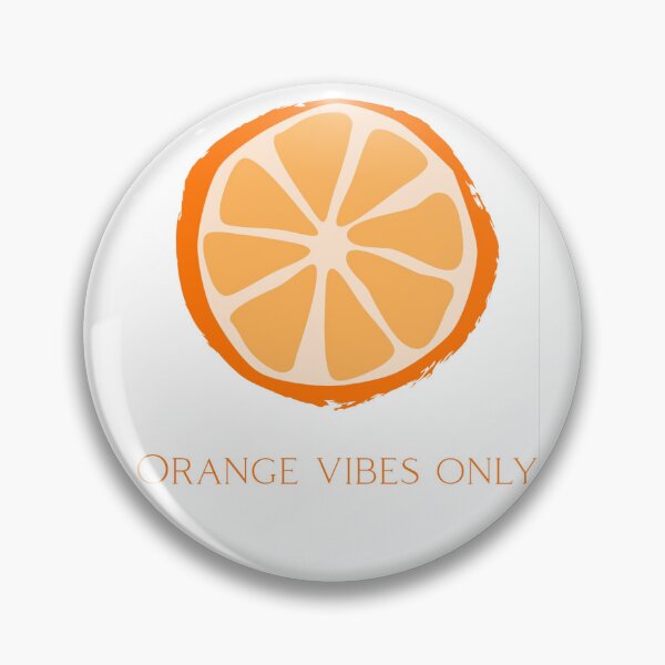 Item preview, Orange Vibes Only – Fresh Citrus Slice Minimalist Illustration designed and sold by SDKENERGY.