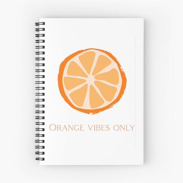 Item preview, Orange Vibes Only – Fresh Citrus Slice Minimalist Illustration designed and sold by SDKENERGY.