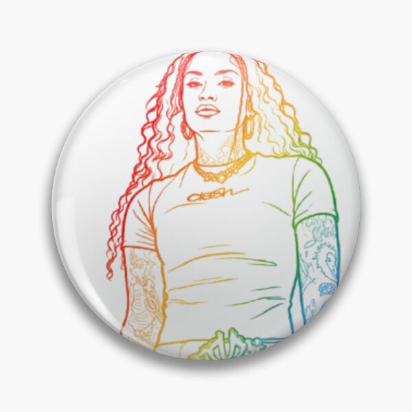 Item preview, Rainbow Line Art Portrait – Vibrant Minimalist Outline Design designed and sold by NextWaveOfGaze.