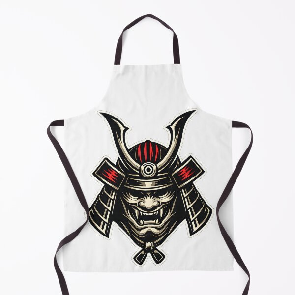 Item preview, Japanese Samurai Oni Mask Warrior Design designed and sold by CreativeMindsetLab.