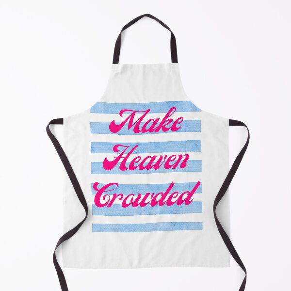 Item preview, Make Heaven Crowded - Retro Hot Pink & Blue Stripes designed and sold by BumbleBloom7.