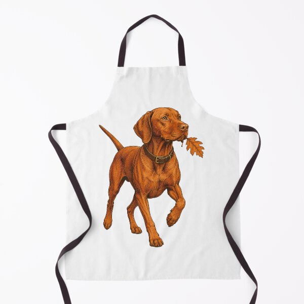 Item preview, Vizsla exploring an autumn forest designed and sold by Daily Quirk.