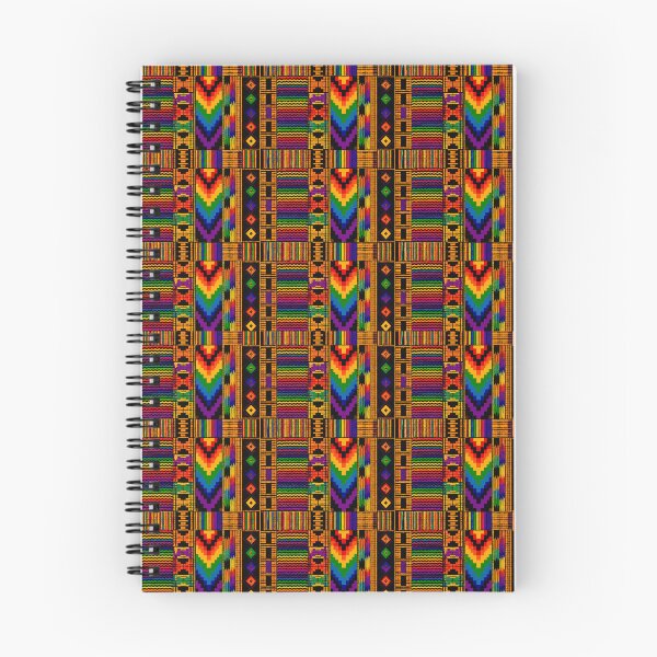 Item preview, Rainbow Kente Cloth Inspired Pattern designed and sold by BlessedBlackBeautiful.