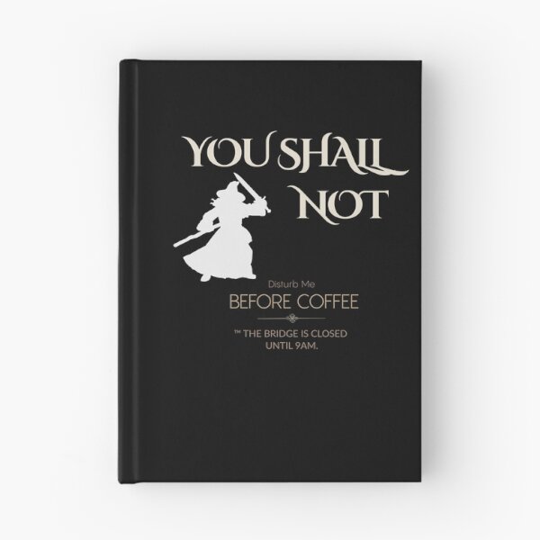 Item preview, You shall not disturb me before coffee- funny office- fellowship designed and sold by BlueprintBold.