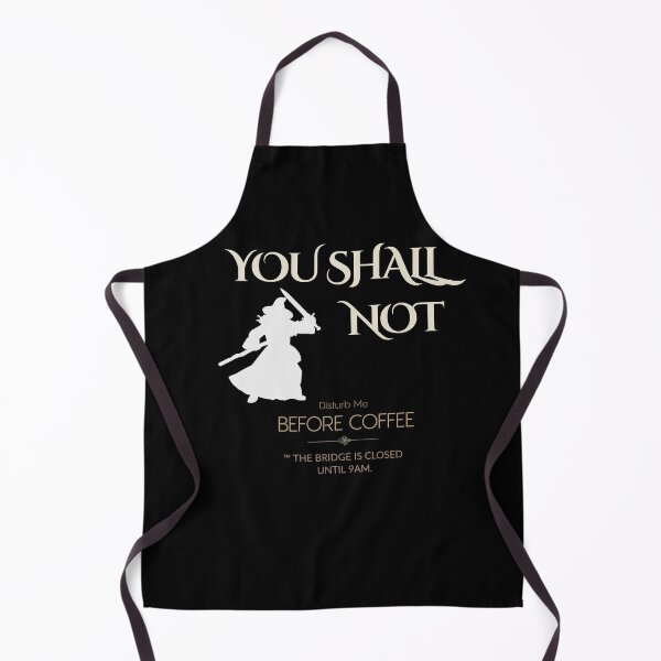 Item preview, You shall not disturb me before coffee- funny office- fellowship designed and sold by BlueprintBold.