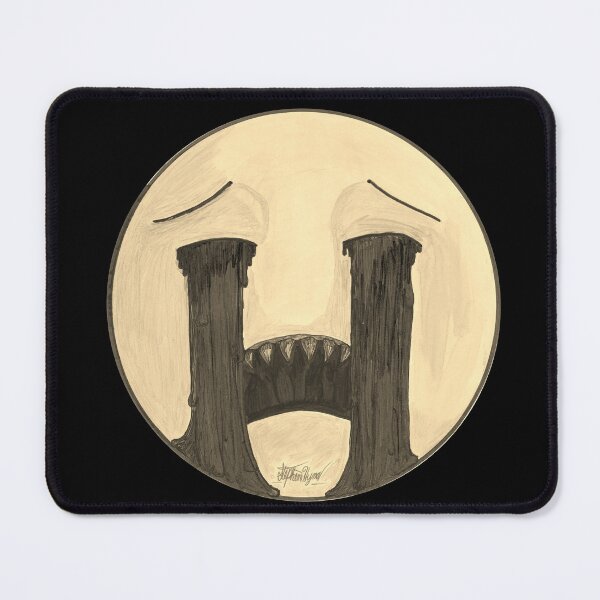 Item preview, Sepia Crying Face Scar-E-Moji designed and sold by Grimmlar.