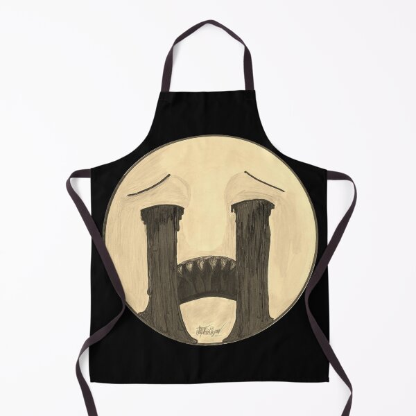 Item preview, Sepia Crying Face Scar-E-Moji designed and sold by Grimmlar.