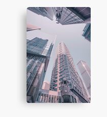 Downtown Hongkong Canvas Print