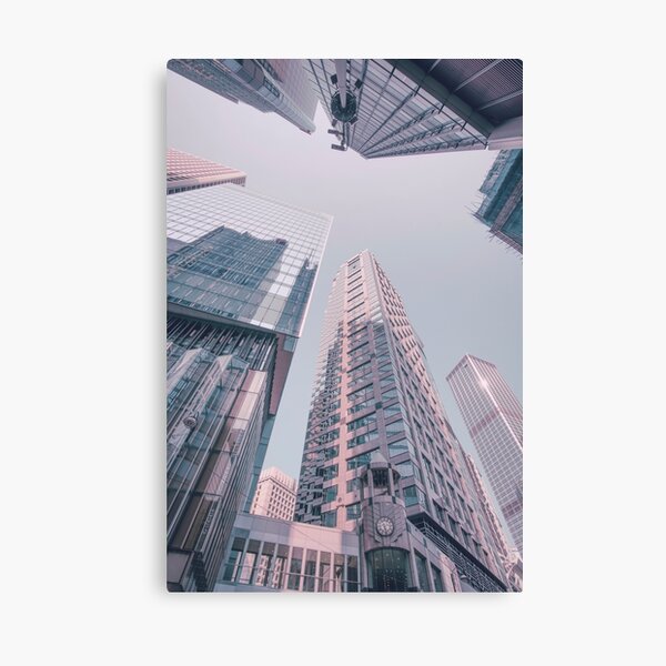 Downtown Hongkong Canvas Print