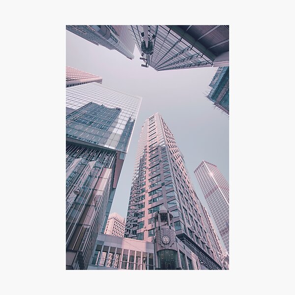 Downtown Hongkong Photographic Print