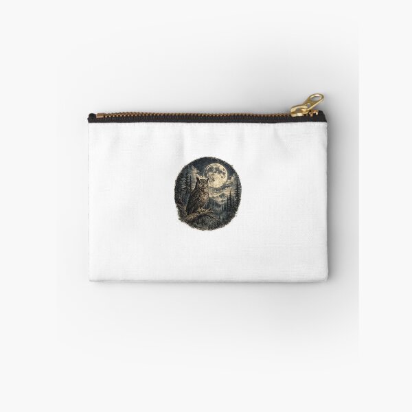Item preview, Vintage Owl Moon Forest Wildlife Nature Design designed and sold by NestDesigns1.