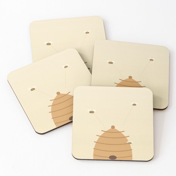 Item preview, Cottagecore Beehive - Vintage Bees and Honeycomb designed and sold by DkSpirit.