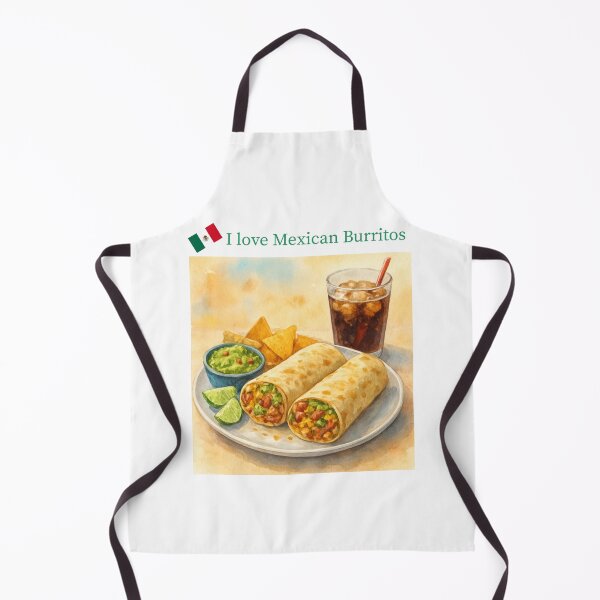 Aperçu de l'œuvre Burritos mexicains créée et vendue par Caris Clothing.