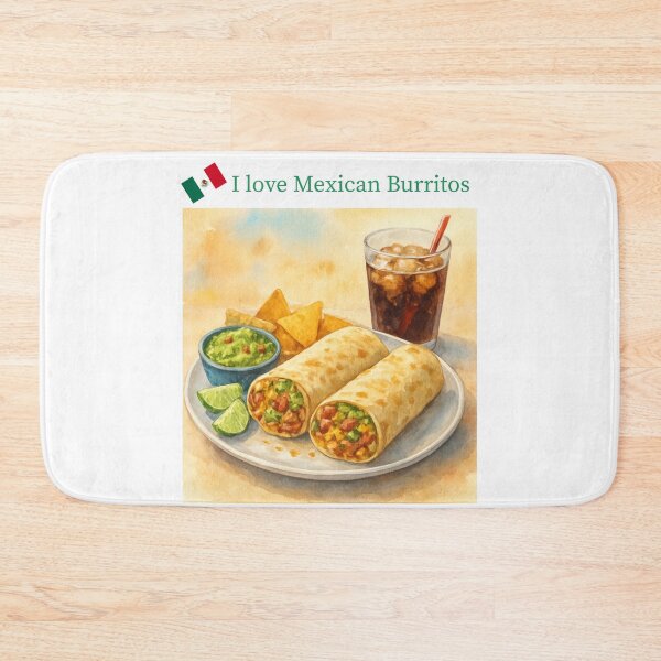 Artikelvorschau, Mexikanische Burritos entworfen und verkauft von Caris Clothing.