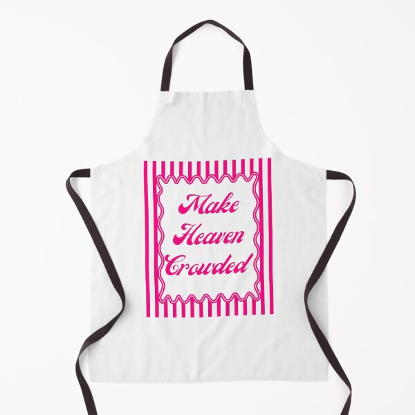Item preview, Make Heaven Crowded - Pink & Black Y2K Quote designed and sold by BumbleBloom7.