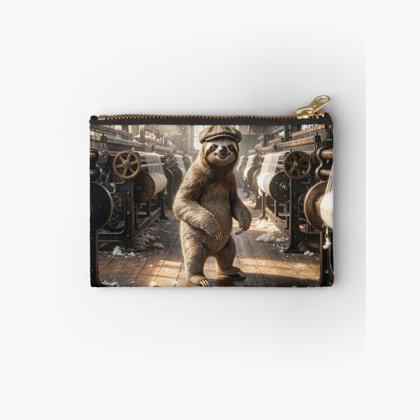 Item preview, Cotton Mill Sloth Keeps a Stiff Upper Lip designed and sold by Tridentulus.