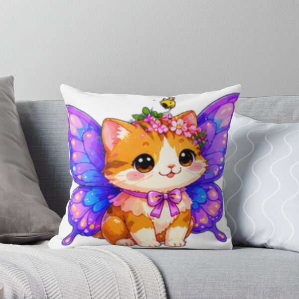 Item preview, Cute Butterfly Kitten designed and sold by DailyDoodlesBySumbul.