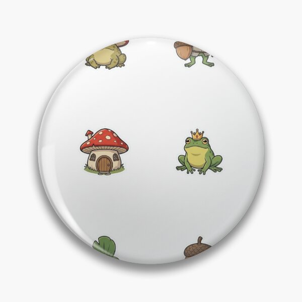 Item preview, Goblincore Frog and Toad Sticker Pack designed and sold by MuffinMeng ⭐⭐⭐⭐⭐.