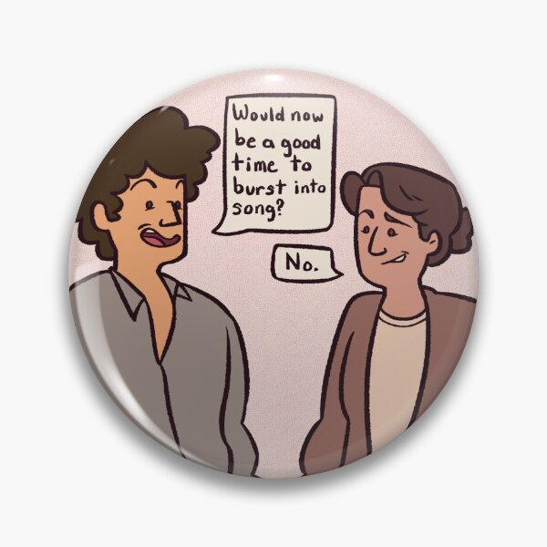 Item preview, Would Now Be a Good Time? (Trina and Mendel from Falsettos) designed and sold by Drawing in Trousers.