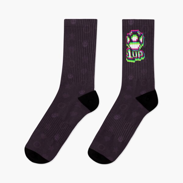 Item preview, 1up Mushroom Synthwave 2 - Dark designed and sold by animinimal.