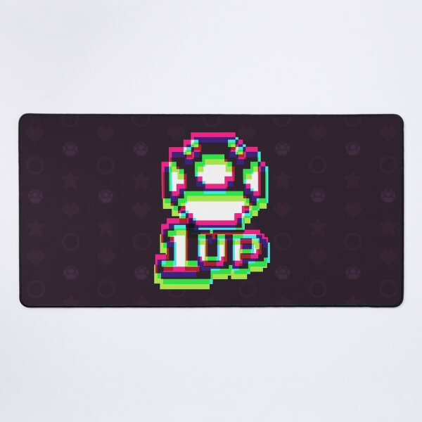 Item preview, 1up Mushroom Synthwave 2 - Dark designed and sold by animinimal.