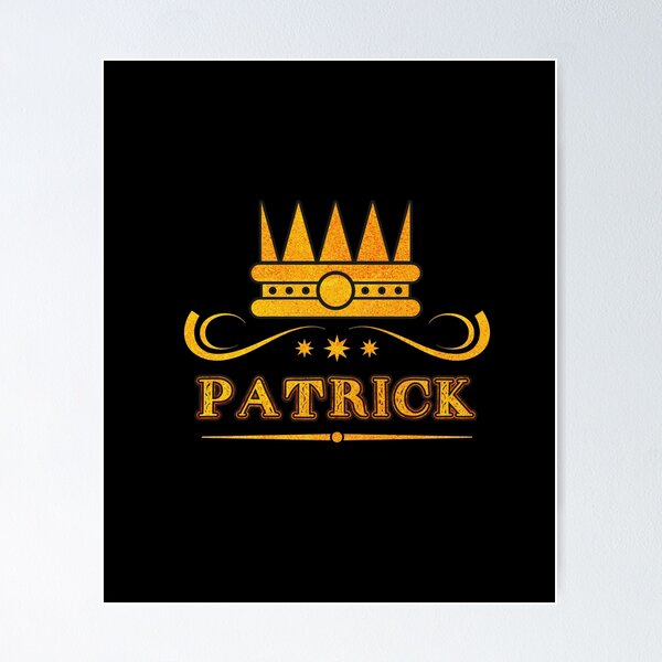 Item preview, Patrick Personalized Funny & Unique Custom Name Design for Men, Teens, and Boys designed and sold by Watsonarts.