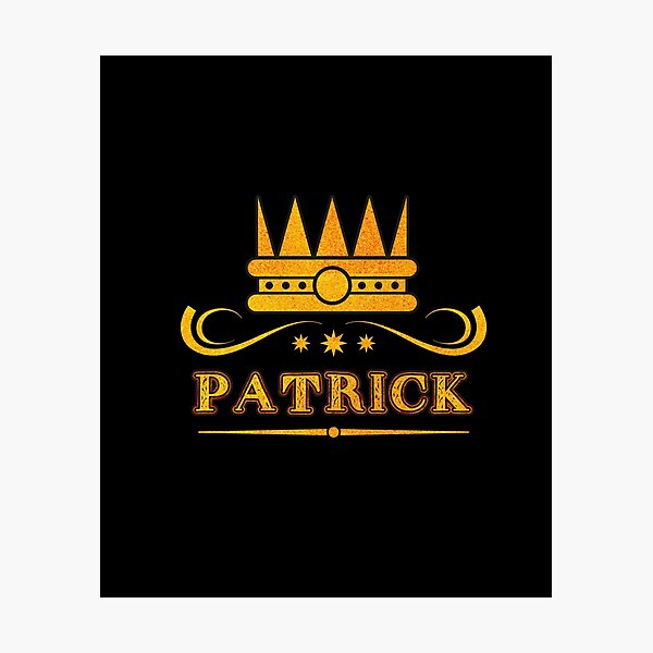 Item preview, Patrick Personalized Funny & Unique Custom Name Design for Men, Teens, and Boys designed and sold by Watsonarts.
