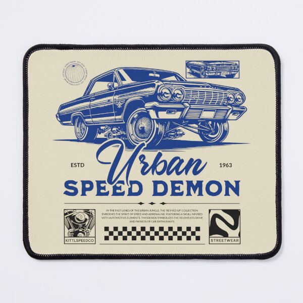 Item preview, Urban Speed Demon Lowrider Impala Vintage Car Design designed and sold by PrimeRacer.
