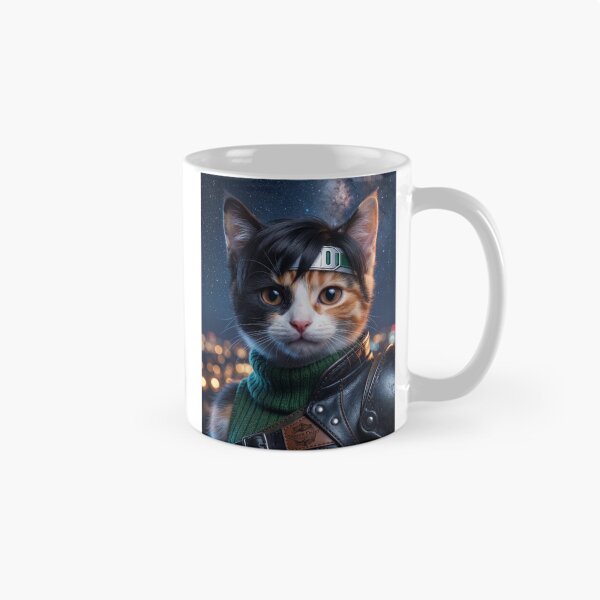 Item preview, Adventurous Ninja Kitten - Calico Video Game Cosplay Art designed and sold by TheCoolCatsMx.
