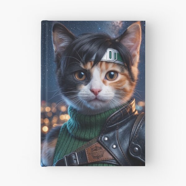 Item preview, Adventurous Ninja Kitten - Calico Video Game Cosplay Art designed and sold by TheCoolCatsMx.