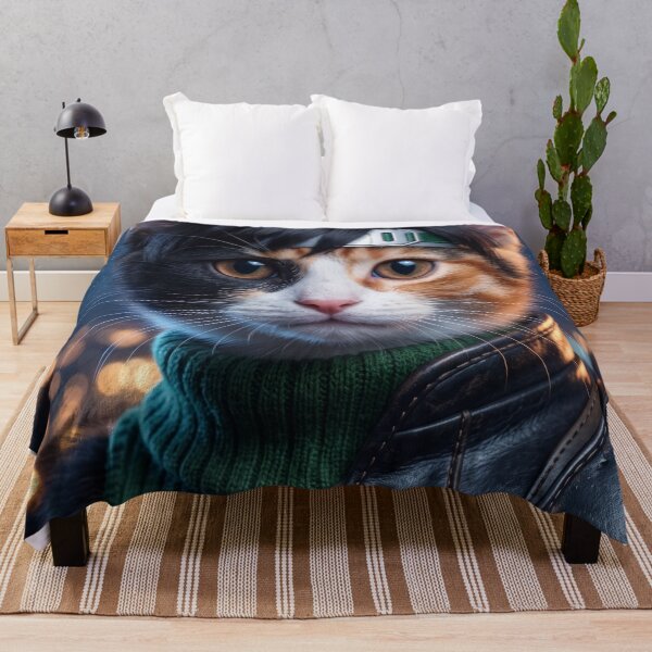 Item preview, Adventurous Ninja Kitten - Calico Video Game Cosplay Art designed and sold by TheCoolCatsMx.