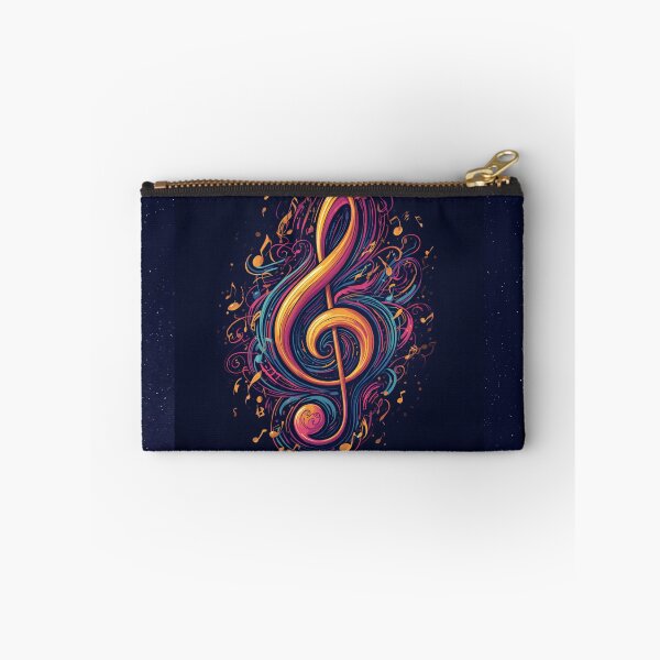 Item preview, Treble Vivid Color Swirl designed and sold by BrightrDayMusicArt.