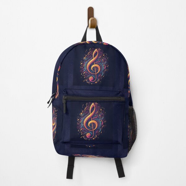 Item preview, Treble Vivid Color Swirl designed and sold by BrightrDayMusicArt.
