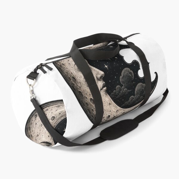 Item preview, Vintage Celestial Moon Face | Mystic Crescent Moon Gothic designed and sold by RidaSalArt.