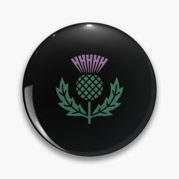 Item preview, Scottish Thistle – National Flower Illustration Art designed and sold by MarkedArtPrints.