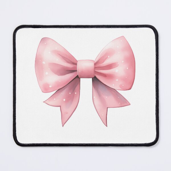 Item preview, Pink Coquette Watercolor Bow Feminine Ribbon Aesthetic Art designed and sold by sunnivamla.
