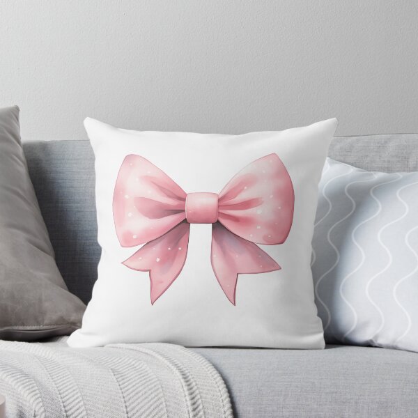 Item preview, Pink Coquette Watercolor Bow Feminine Ribbon Aesthetic Art designed and sold by sunnivamla.
