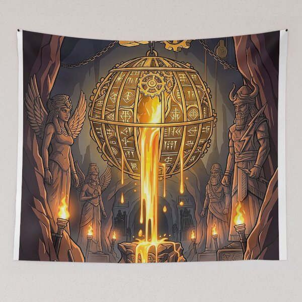 Item preview, The Philosopher's Stone - Ancient Alchemical designed and sold by Dabbah Studio.