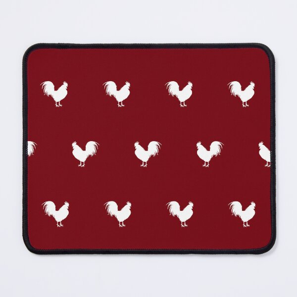 Item preview, White Rooster Pattern designed and sold by HalamoDesigns.