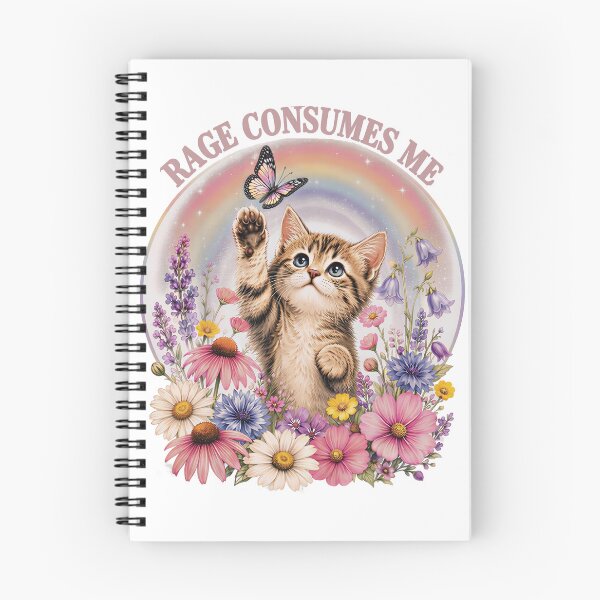 Item preview, Rage Consumes Me Funny Cat designed and sold by gear-posters.