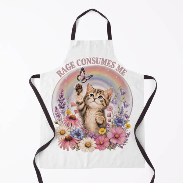 Item preview, Rage Consumes Me Funny Cat designed and sold by gear-posters.