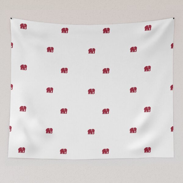 Item preview, Crimson Elephant designed and sold by HalamoDesigns.